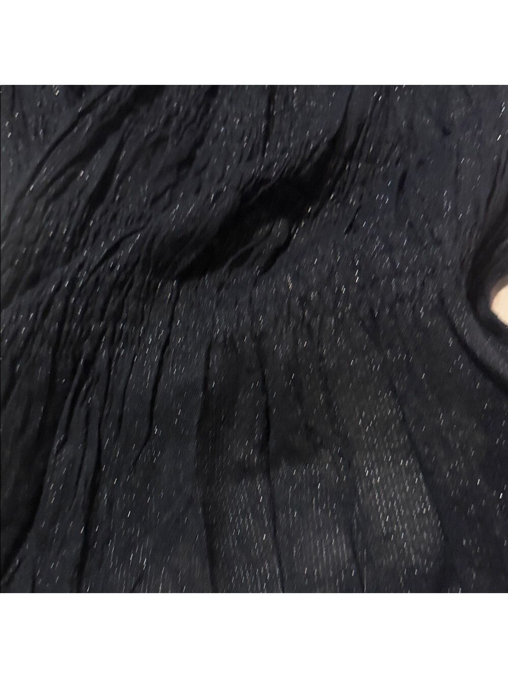 Elegant Black Scarf/ Shawl - Picture 12 of 14